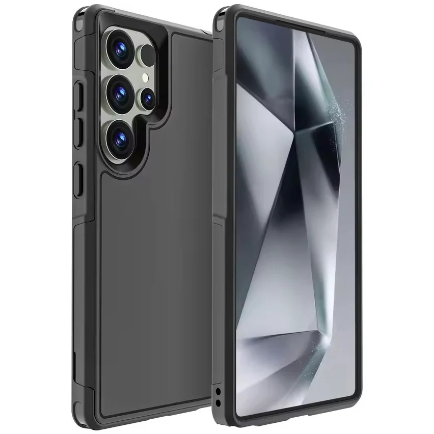 Stoßabsorbierende Silikon/Plastik Hülle/Case für Samsung Galaxy S26, S26 Plus, S26 Ultra