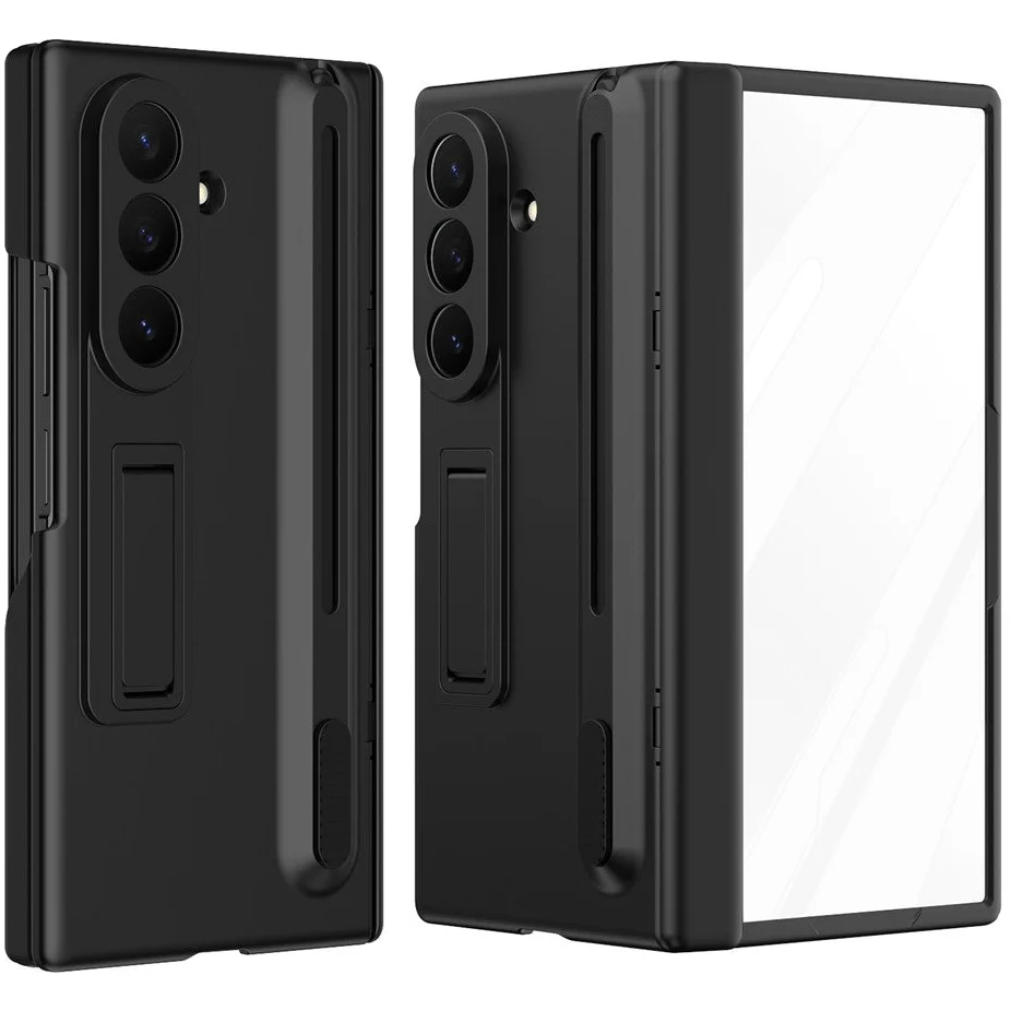 Stoßfeste Vollschutz Hülle/Case inkl. Stift + integriertem Ständer für Samsung Galaxy Z TriFold