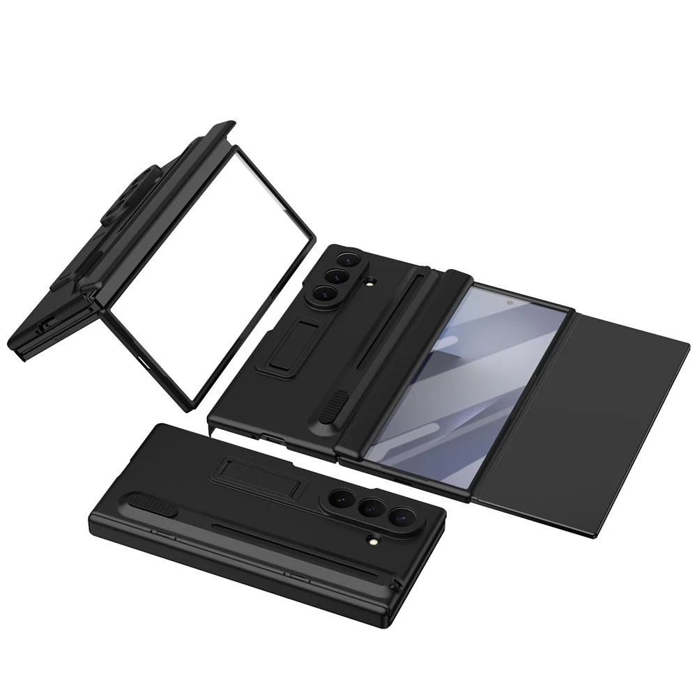 Stoßfeste Vollschutz Hülle/Case inkl. Stift + integriertem Ständer für Samsung Galaxy Z TriFold