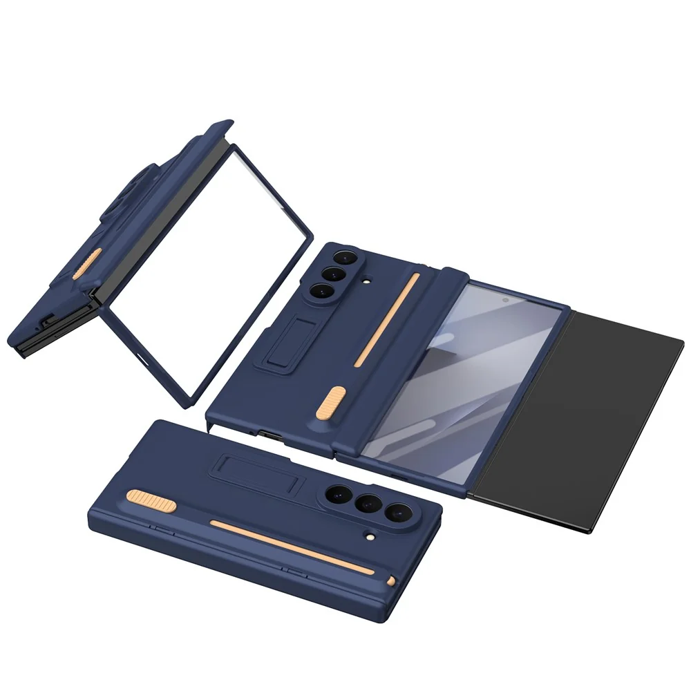 Stoßfeste Vollschutz Hülle/Case inkl. Stift + integriertem Ständer für Samsung Galaxy Z TriFold