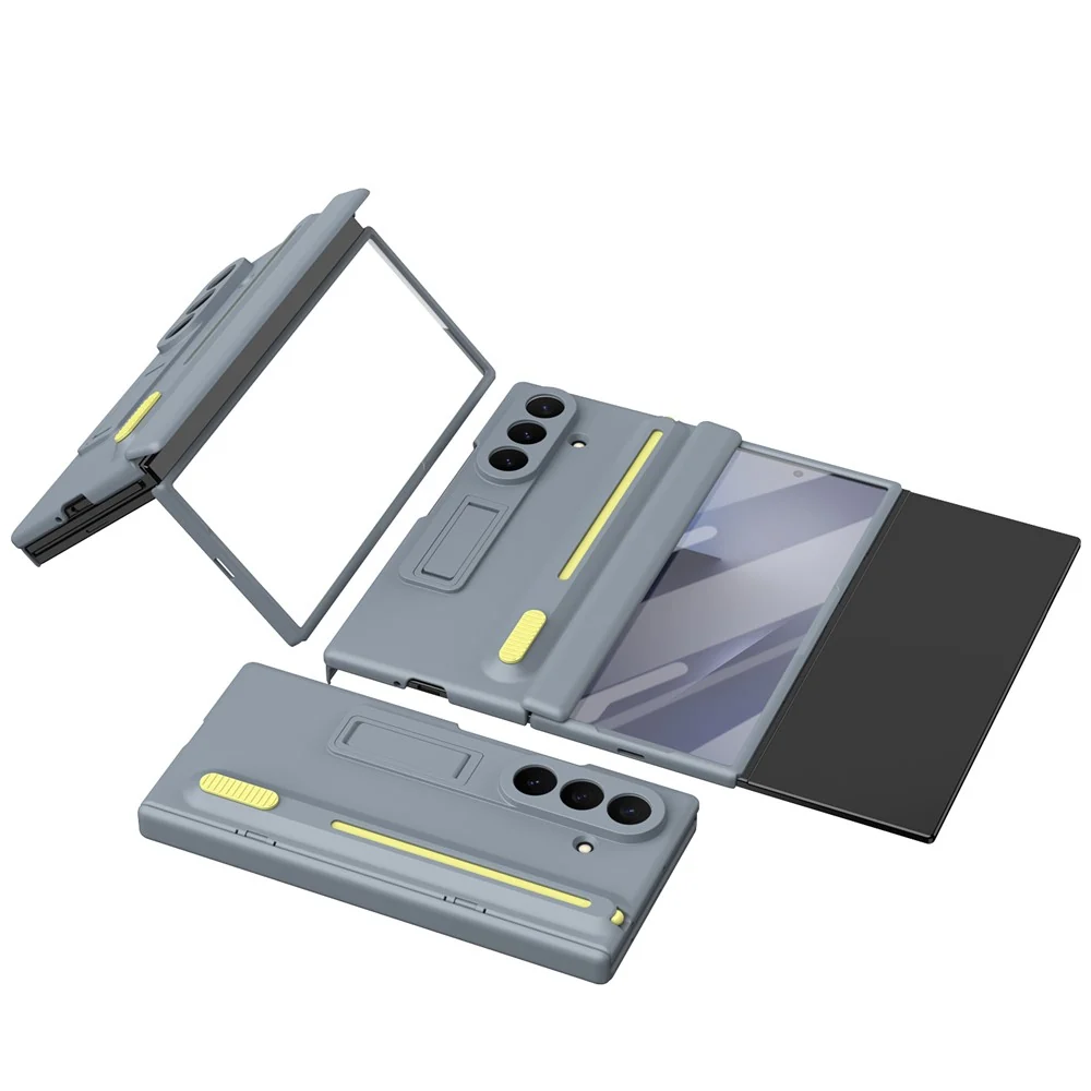 Stoßfeste Vollschutz Hülle/Case inkl. Stift + integriertem Ständer für Samsung Galaxy Z TriFold